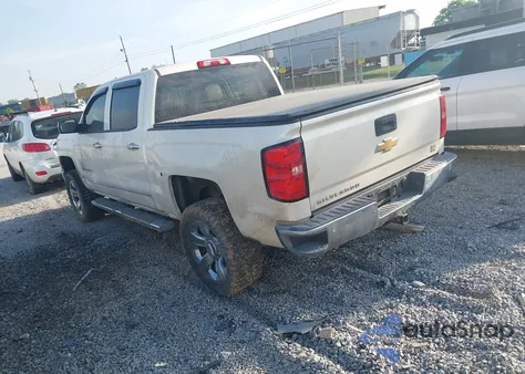 2014 Chevrolet Silverado 1500 2Lz из США, поврежденный, VIN 3GCUKSEC7EG281632